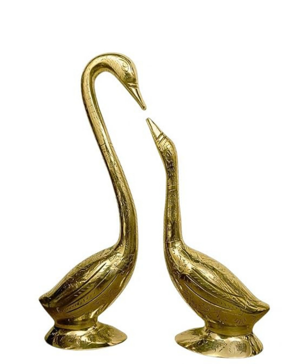 Decorative Swan Pair