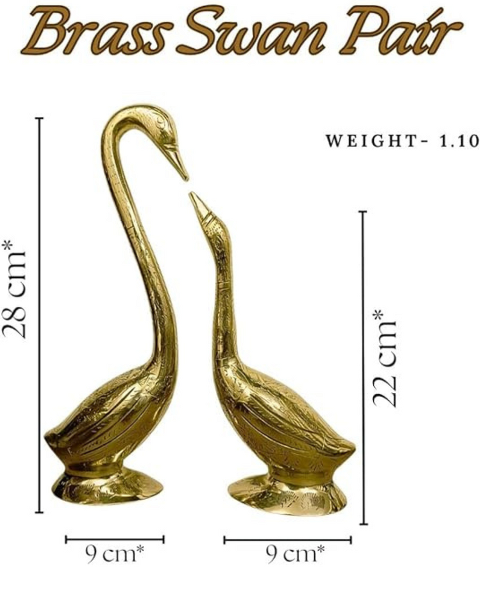 Decorative Swan Pair